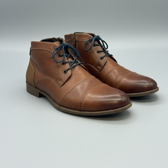 Marquis Melanie Men's Brown Leather Ankle Boots from Chile. Size 43 / 9.5 US - Picture 1 of 10